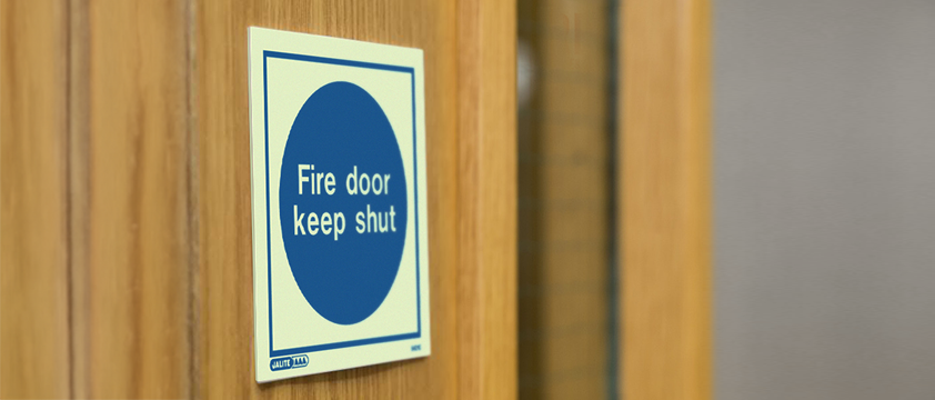 Fire Door Keep Shut Sign