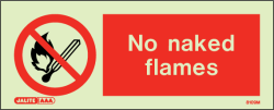 No Naked Flames